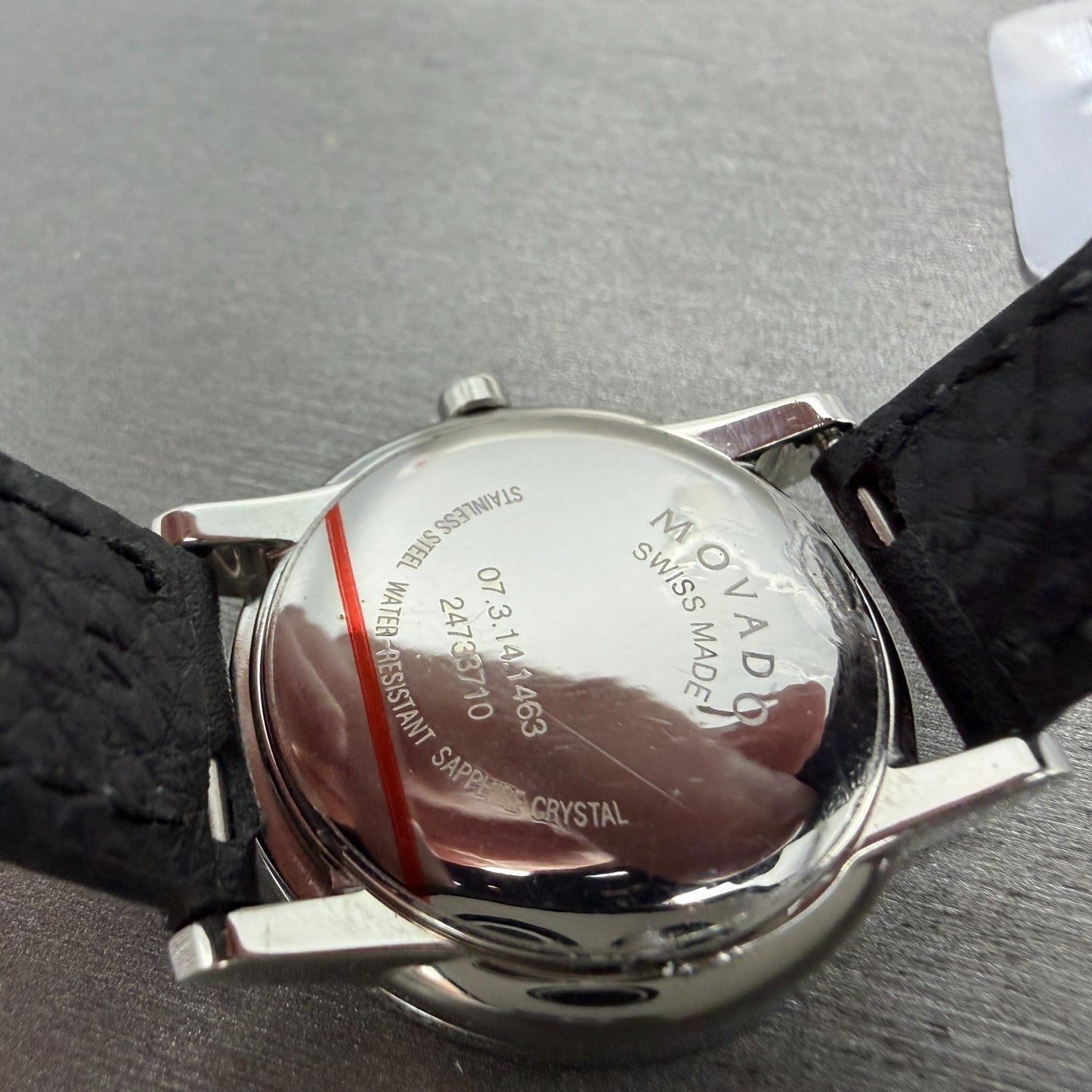 Movado Museum Classic Watch Women 28mm Black Dial Stainless steel Round 0607220A9