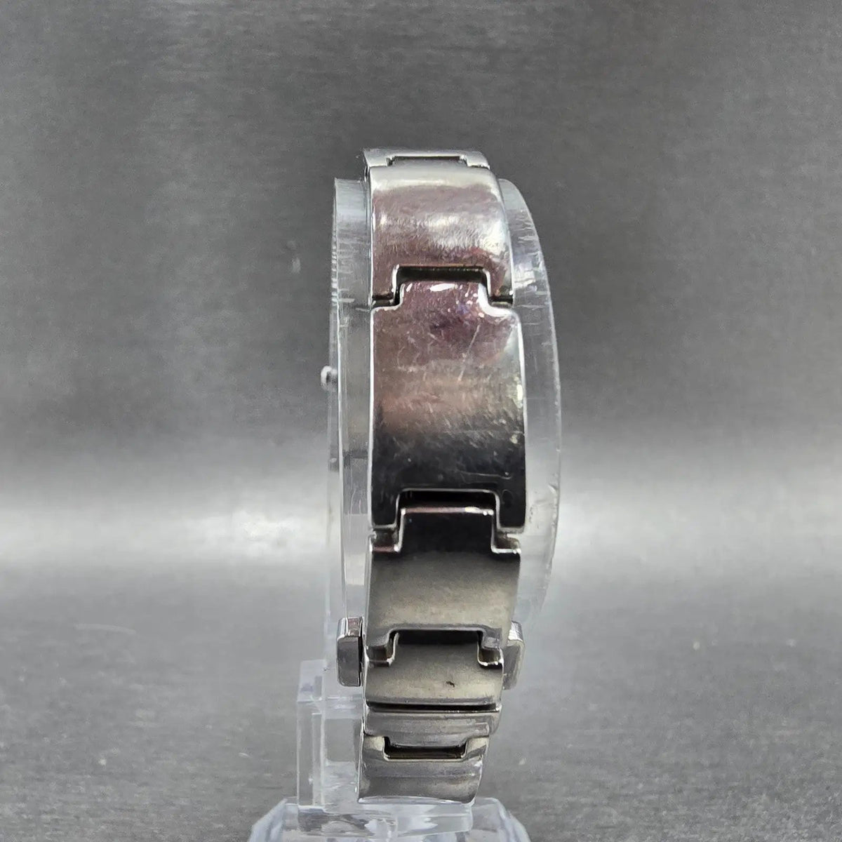 Citizen Eco-Drive Tank Watch Women 14mm Black Dial Silver G620-S033730 Runs JP237