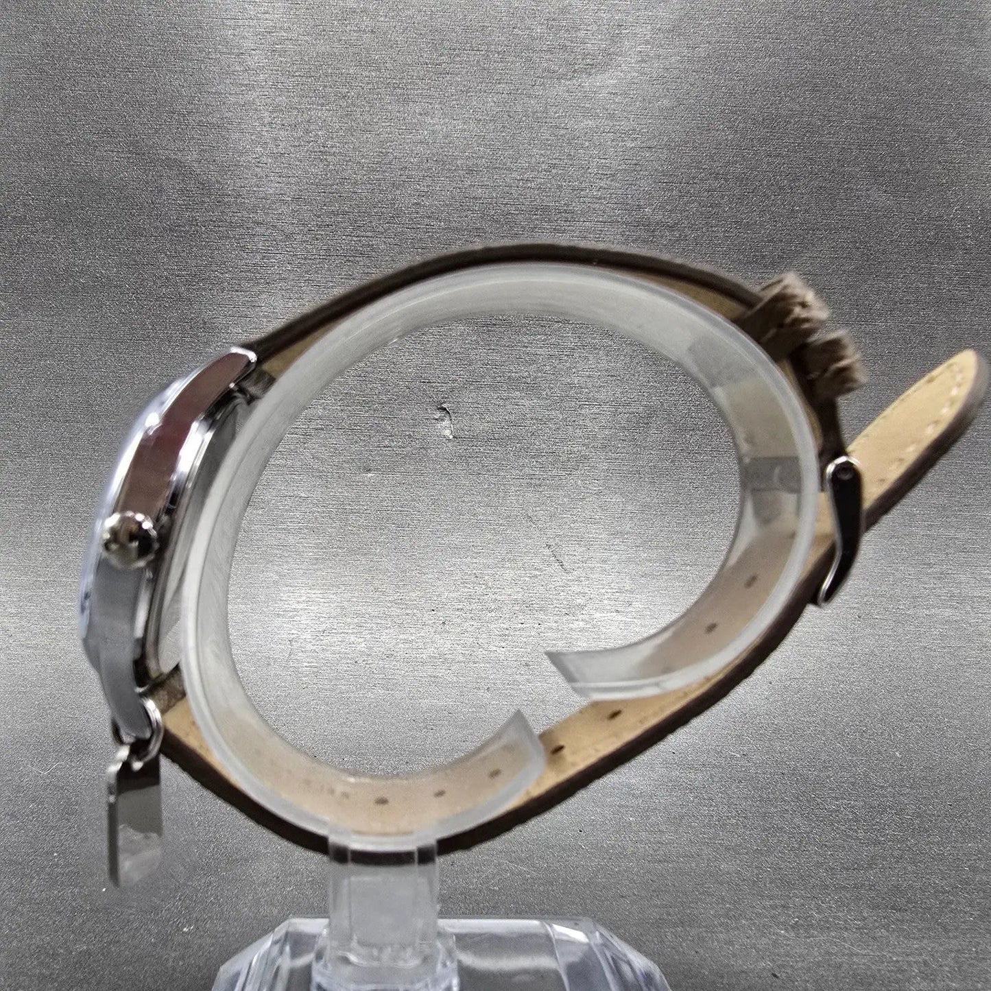 Coach Ruby Watch Women 32mm Cream Dial Silver Tone Round New Battery6