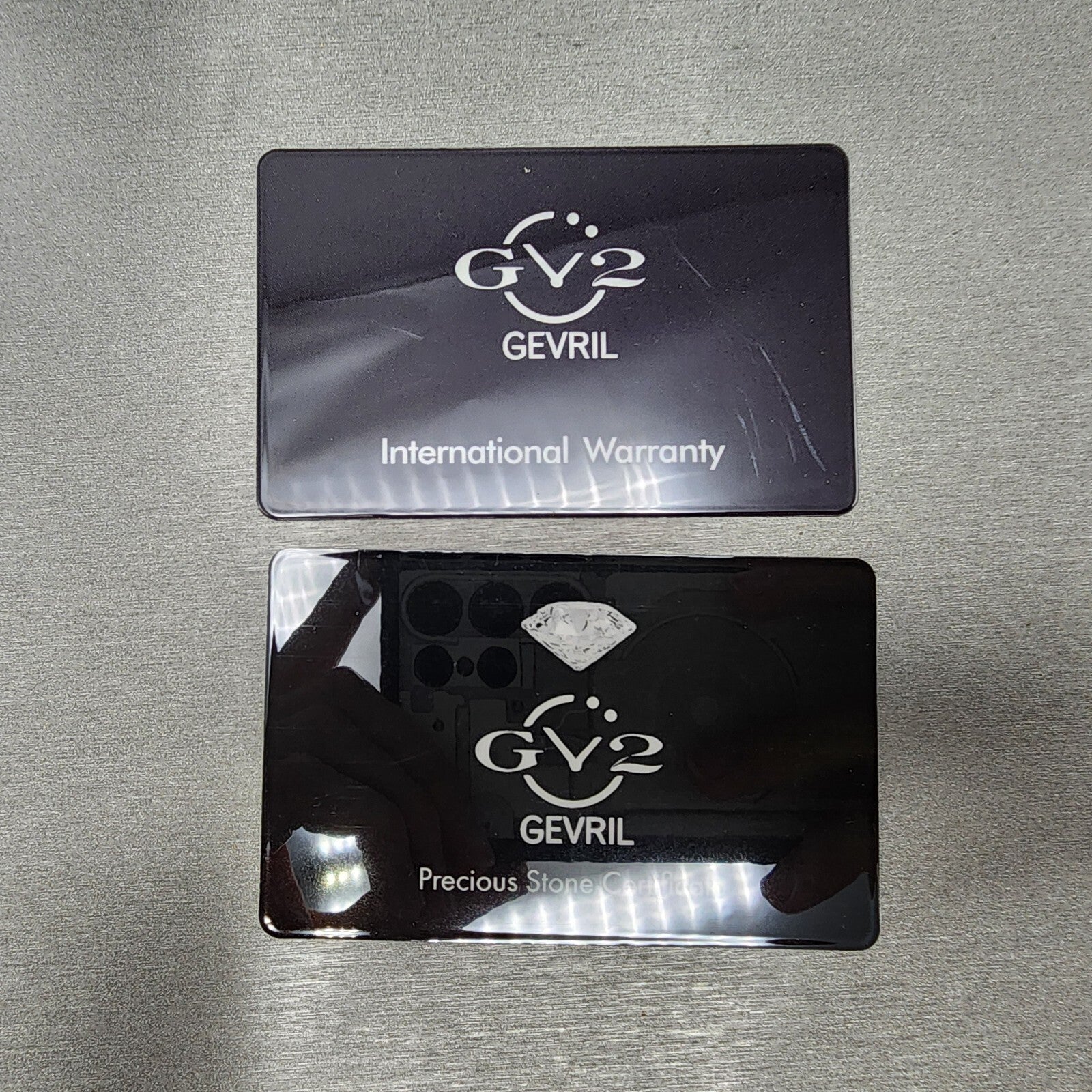 Gevril GV2 Bari Viva Tank Watch Women 32mm MOP Dial Steel Diamond Rectangle 926011