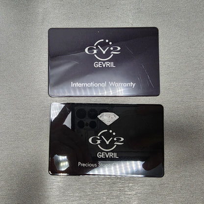 Gevril GV2 Bari Viva Tank Watch Women 32mm MOP Dial Steel Diamond Rectangle 926011