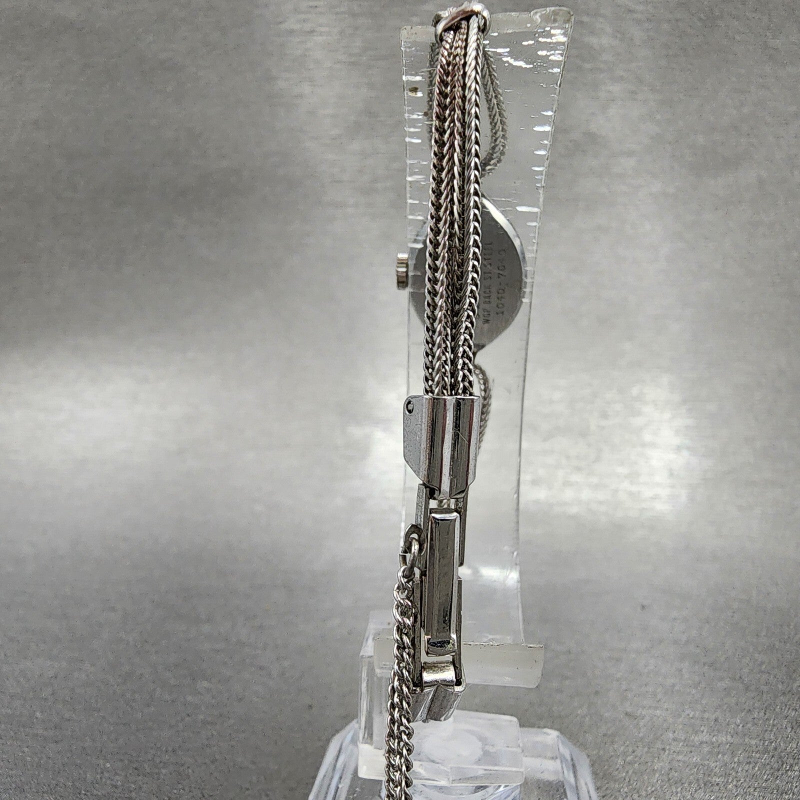 Seiko Solar Special Manual Watch Women 14mm Silver Dial Silver Tone Runs7