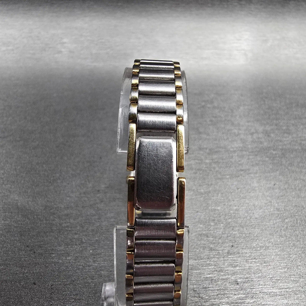 Citizen CQ Watch Women 17mm Silver Dial Two Tone Oval 3220-S09834 New Battery7