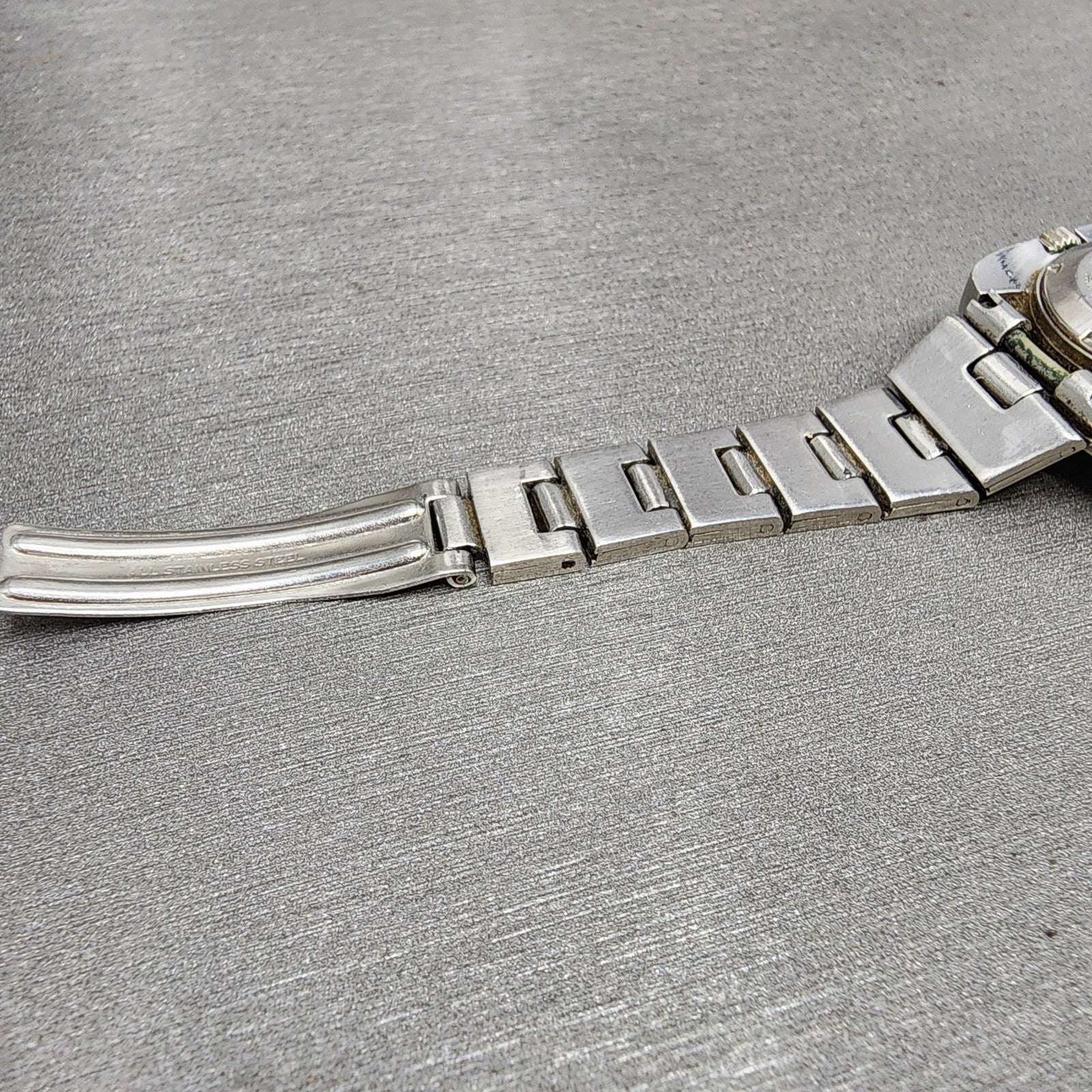 Atlantic Gran Prix Automatic Watch Women 27mm Silver Dial Silver Tone Daydate11