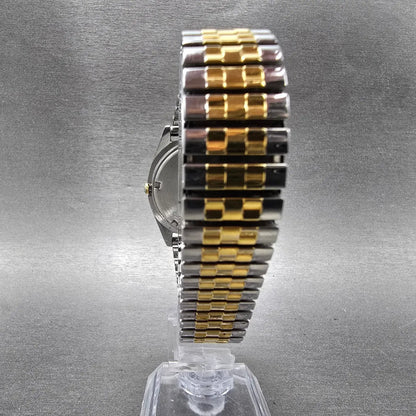 Seiko SQ President Watch Men 36mm Champagne Dial TwoTone Daydate 5Y23-8A60 PARTS9