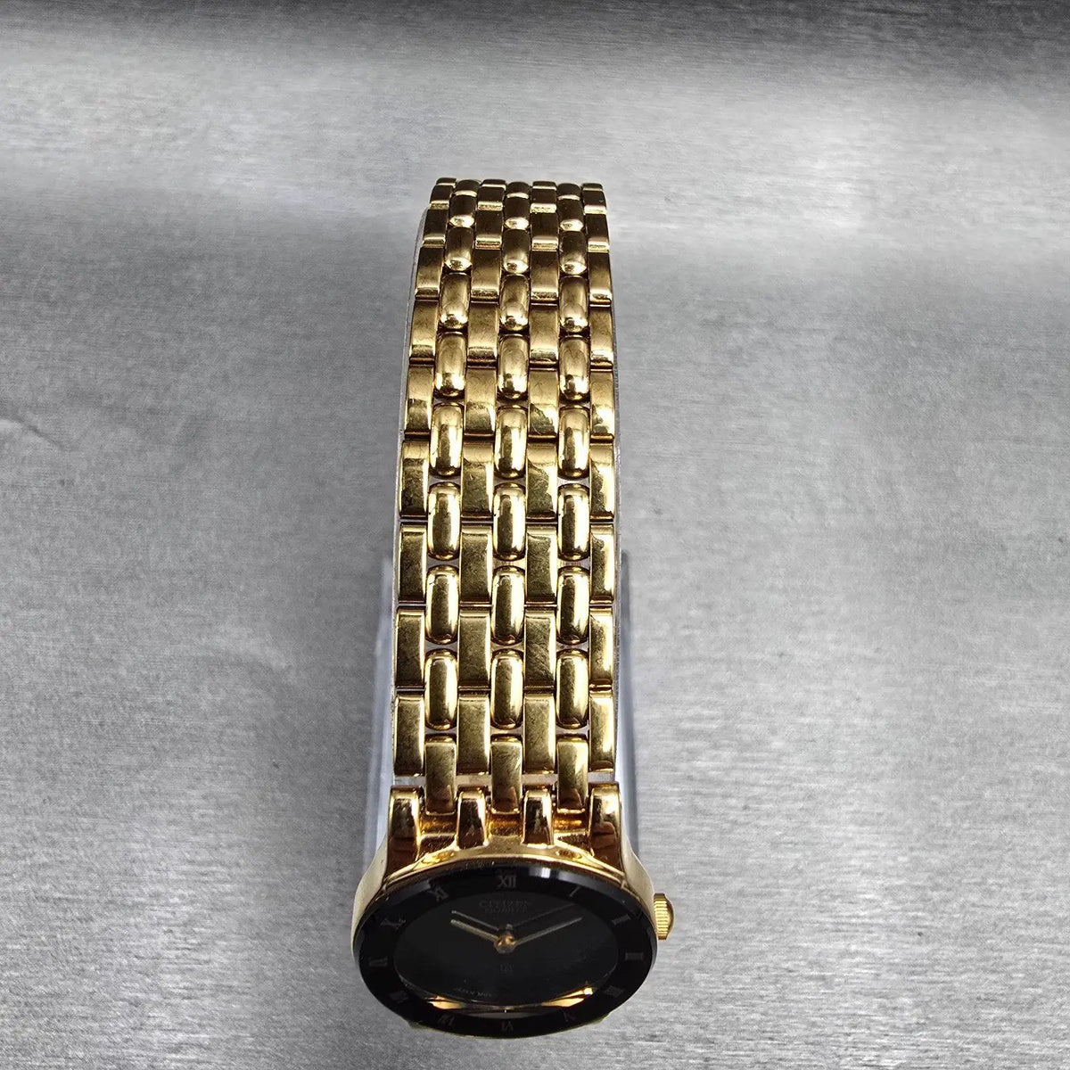 Citizen CQ Watch Women 21mm Black Dial Gold Tone Round 5920-K08811 New Battery4