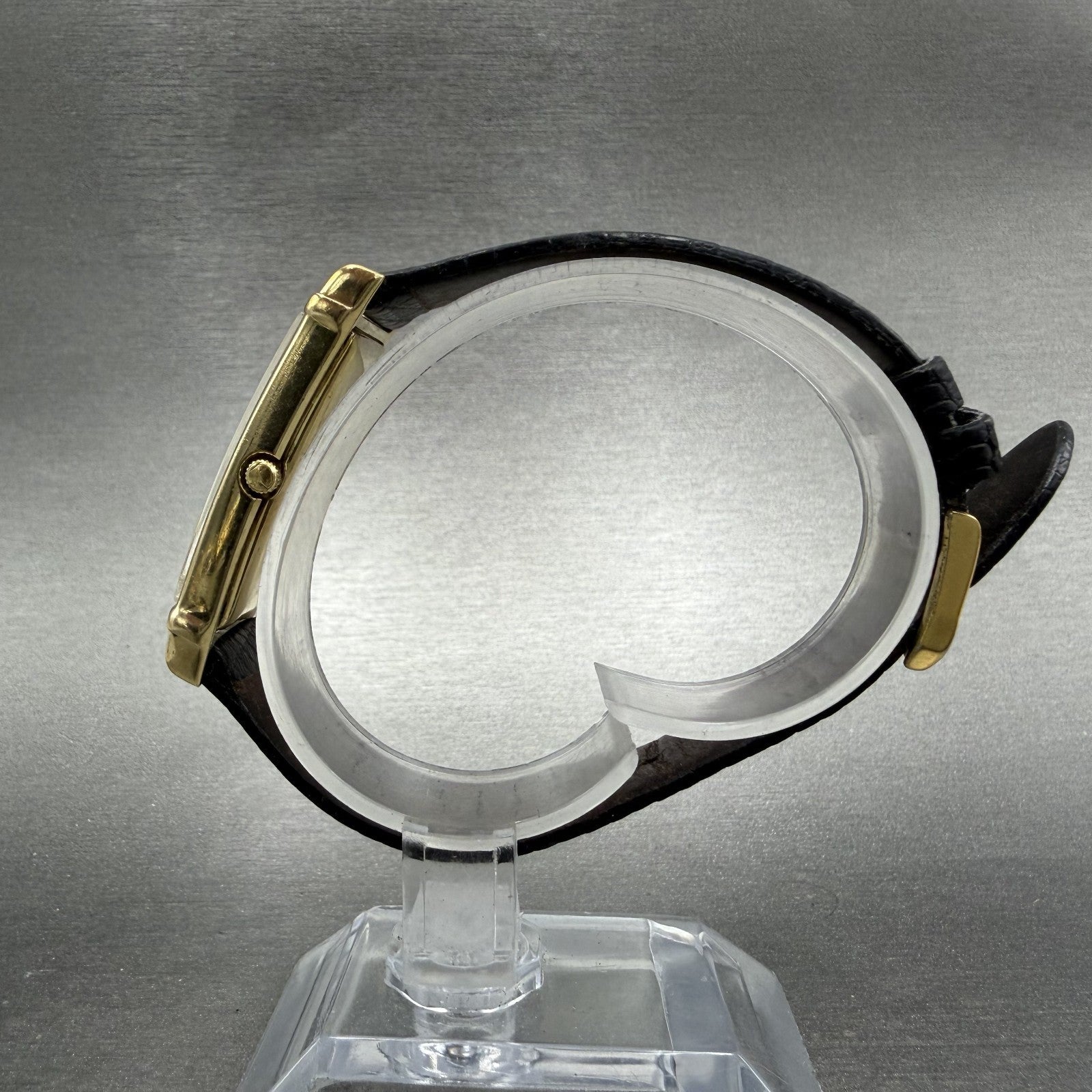Raymond Weil Tank Watch Women 22mm White Dial Gold Plated Rectangle 5742 Newbatt6