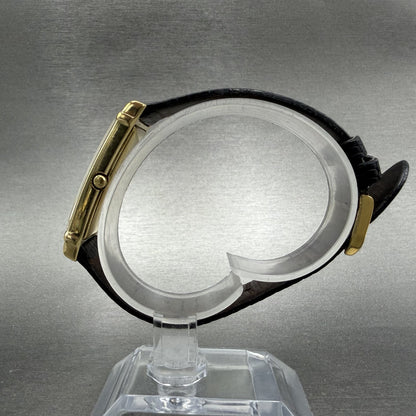 Raymond Weil Tank Watch Women 22mm White Dial Gold Plated Rectangle 5742 Newbatt6