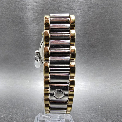 Juicy Couture Dalton Watch Women 32mm MOP Dial Two Tone Date Crystal Bezel Works8