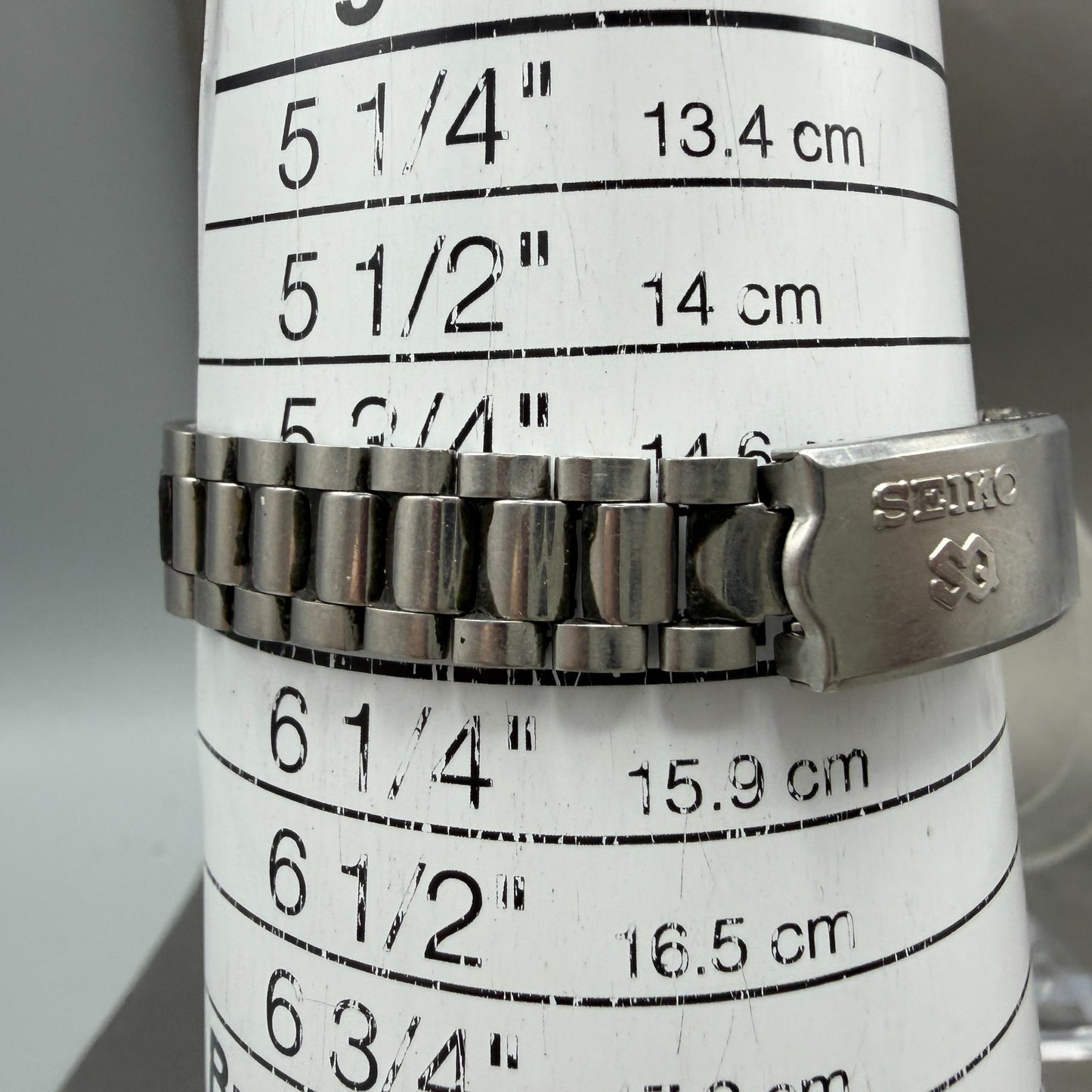 Seiko SQ Watch Women 24mm Silver Dial Silver Tone Daydate Round 3423-0099 NewBat10