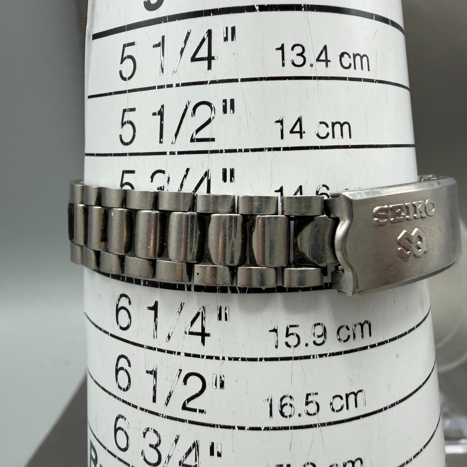 Seiko SQ Watch Women 24mm Silver Dial Silver Tone Daydate Round 3423-0099 NewBat10