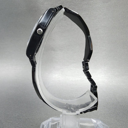 Swatch Moisito Watch Women 25mm Silver Dial Black Tone Round LB160G New Battery6