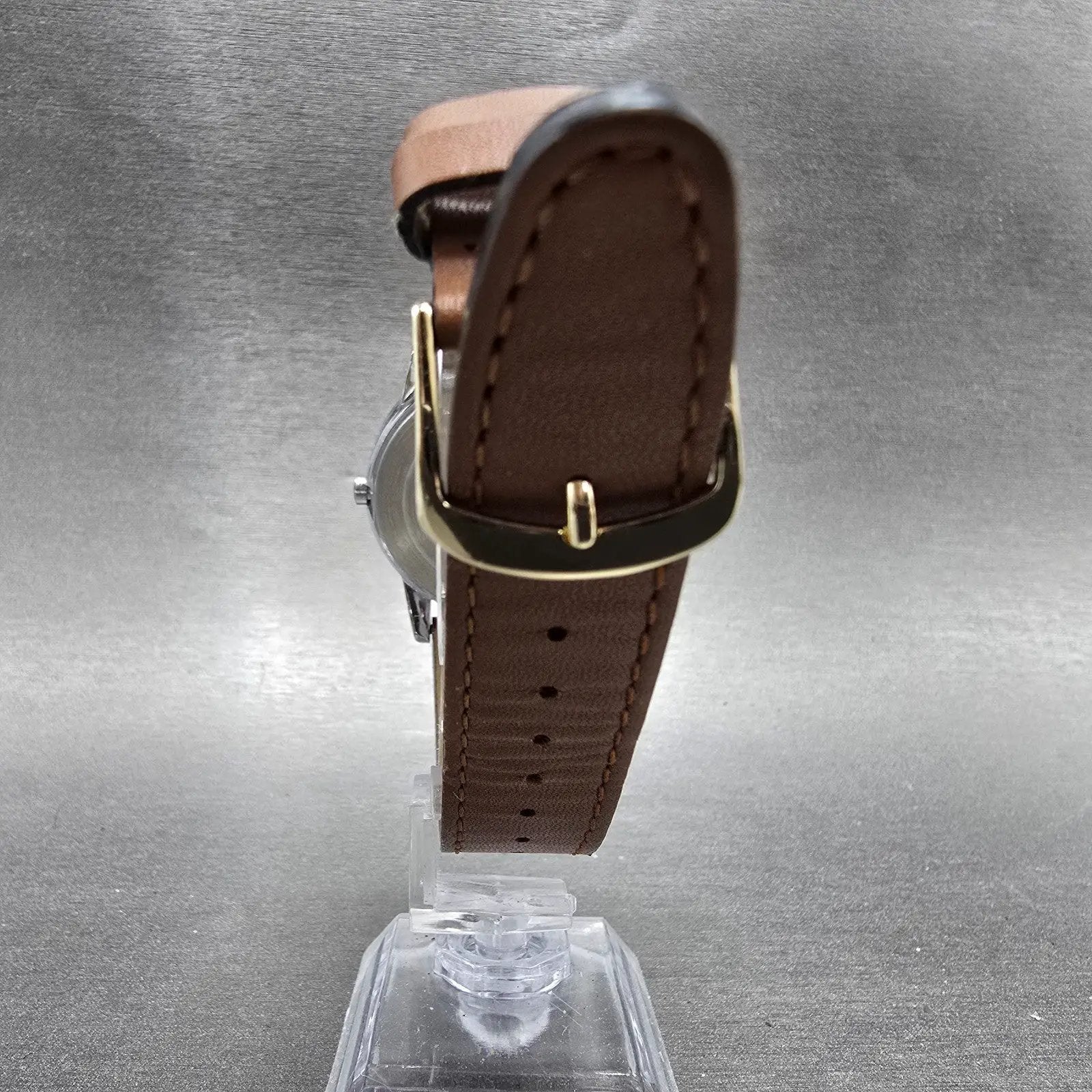 Timex Easy Reader Watch Men 35mm White Dial Two Tone Daydate T20011 New BatteryK7