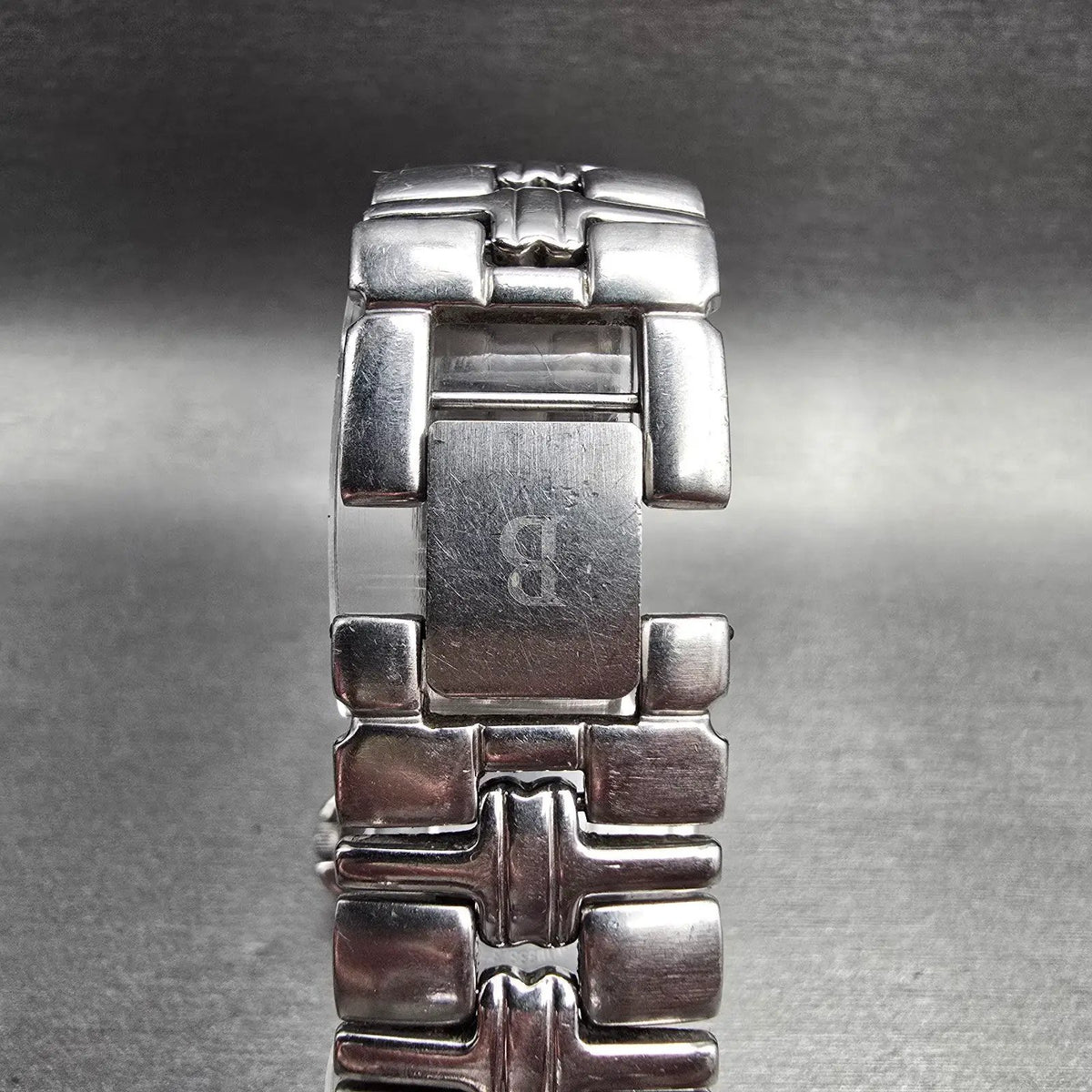 Bulova Watch Men 39mm Black Dial Silver Tone Date Round 96B05 New Battery7