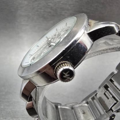 Michael Kors Janey Watch Women 34mm White Dial Silver Tone Round MK-3157 New Bat2