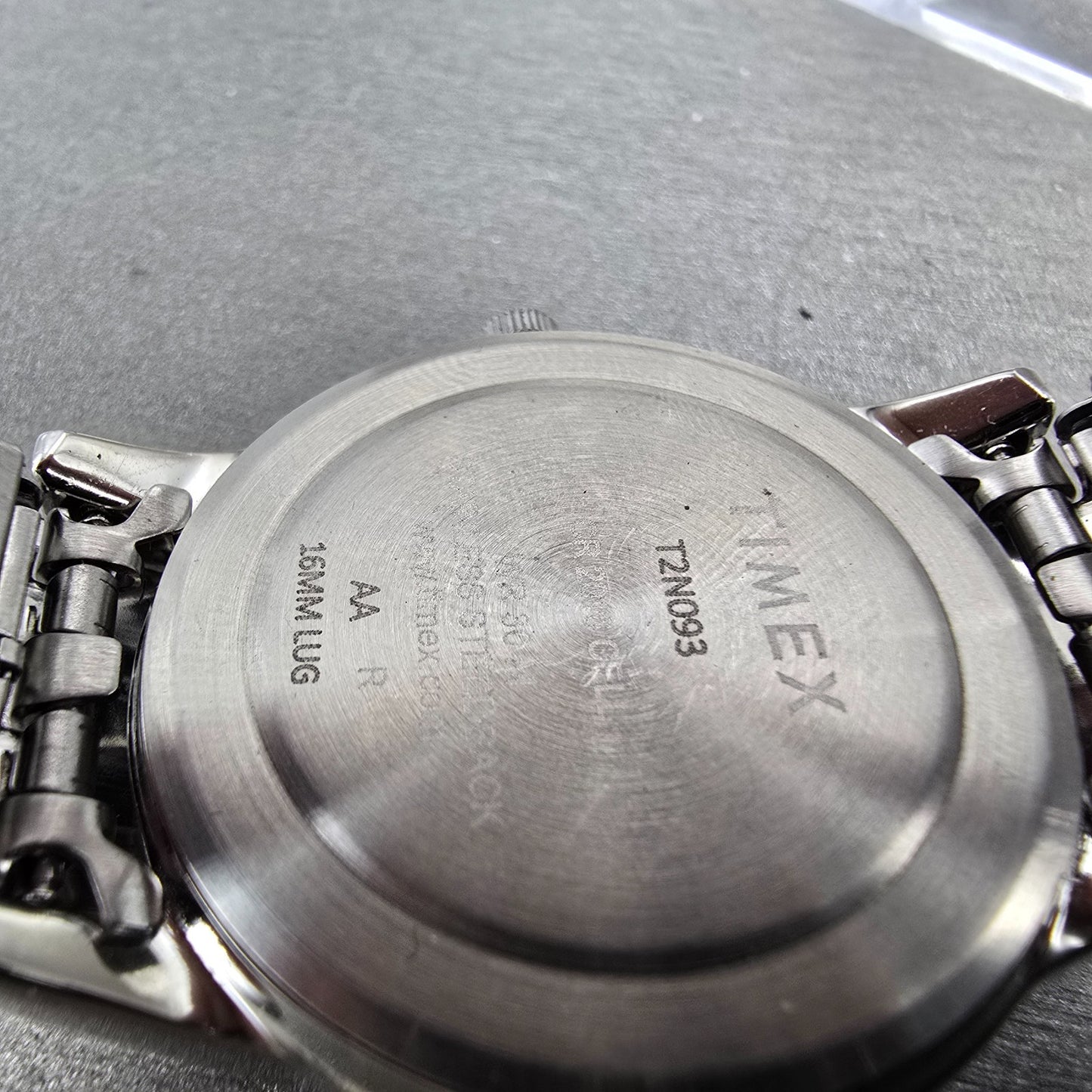 Timex Charles Street Watch Men 36mm Gray Dial Two Tone Daydate T2N093 New Batt8