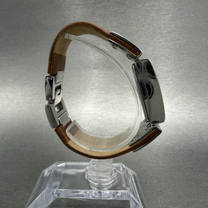 Michael Kors Darci watch Women 18mm Silver Dial Steel Rectangle MK2129 New Batt8