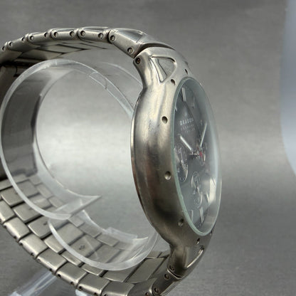 Skagen Chronograph Watch Men 39mm Gray Dial Titanium Round 489LTXM New Battery3
