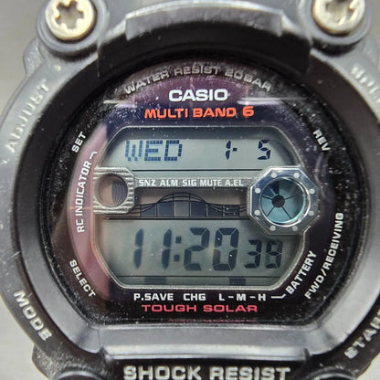 Casio G-Shock GW-7900 Watch Men 50mm Digital Black Tone Alarm Chrono Solar Runs61