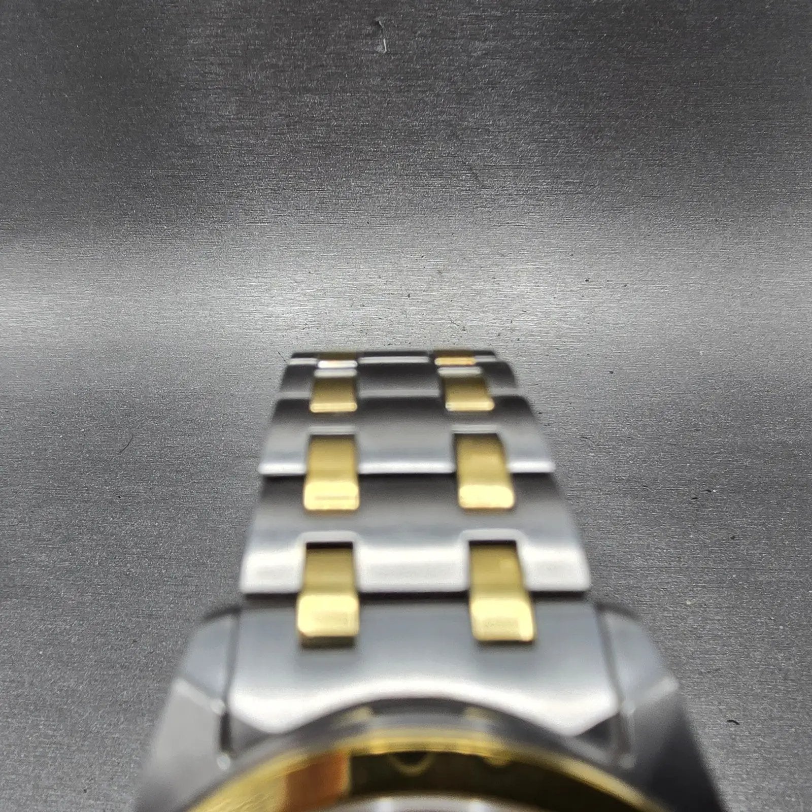 Citizen Eco-Drive Watch Men 41mm Silver Dial Two Tone Date BM7534-59A PARTS5
