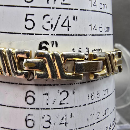 Wittnauer Watch Women 20mm Gold Dial Gold Tone Round 5784 New Battery Vintage10