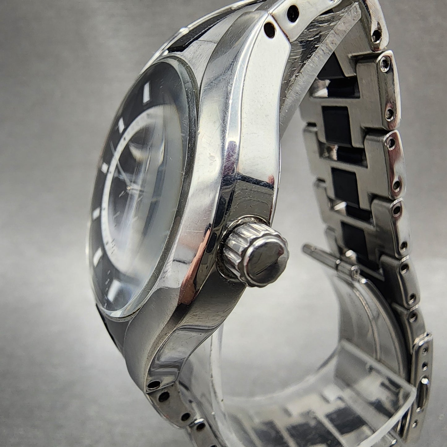 Orient Town & Country Surf Design Watch Women 36mm Black Dial Steel Date New Bat2