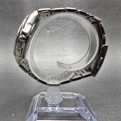 Citizen Eco-Drive Attesa Watch Men 38mm Black Dial Titanium H410-T003788 PARTS!!9