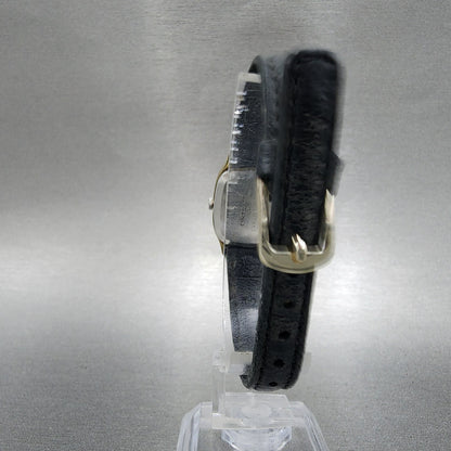 Orient Tank Watch Women 20mm Champagne Dial Gold Tone Rectangle New Batt