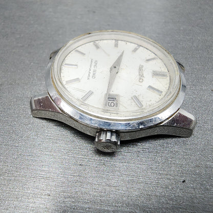 Seiko King Seiko Watch Men 35mm Silver Dial Silver Tone 44028000 Runs READ!!!!!5