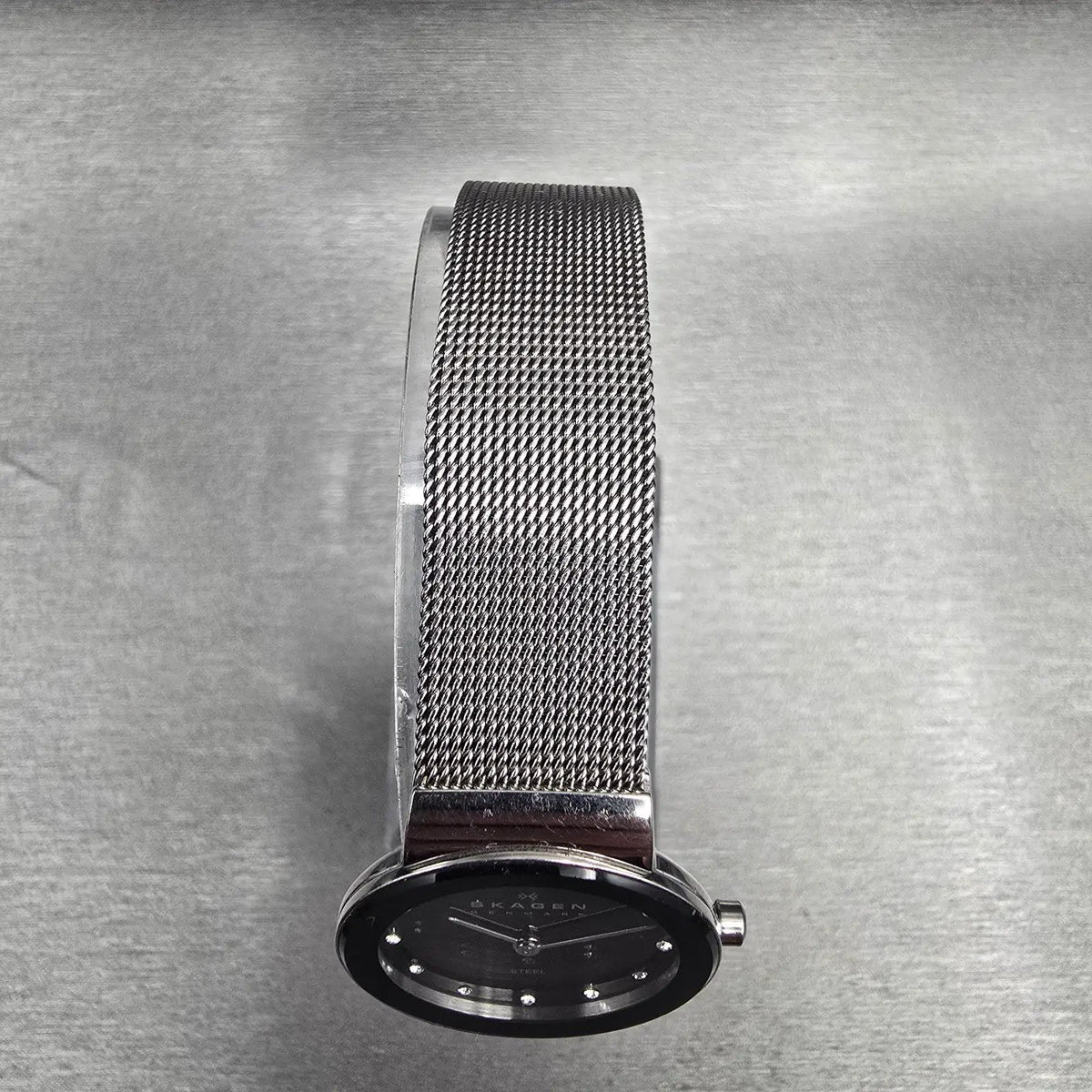 Skagen Freja Watch Women 26mm Black Dial Silver Tone Round 358SSSBD New Battery4
