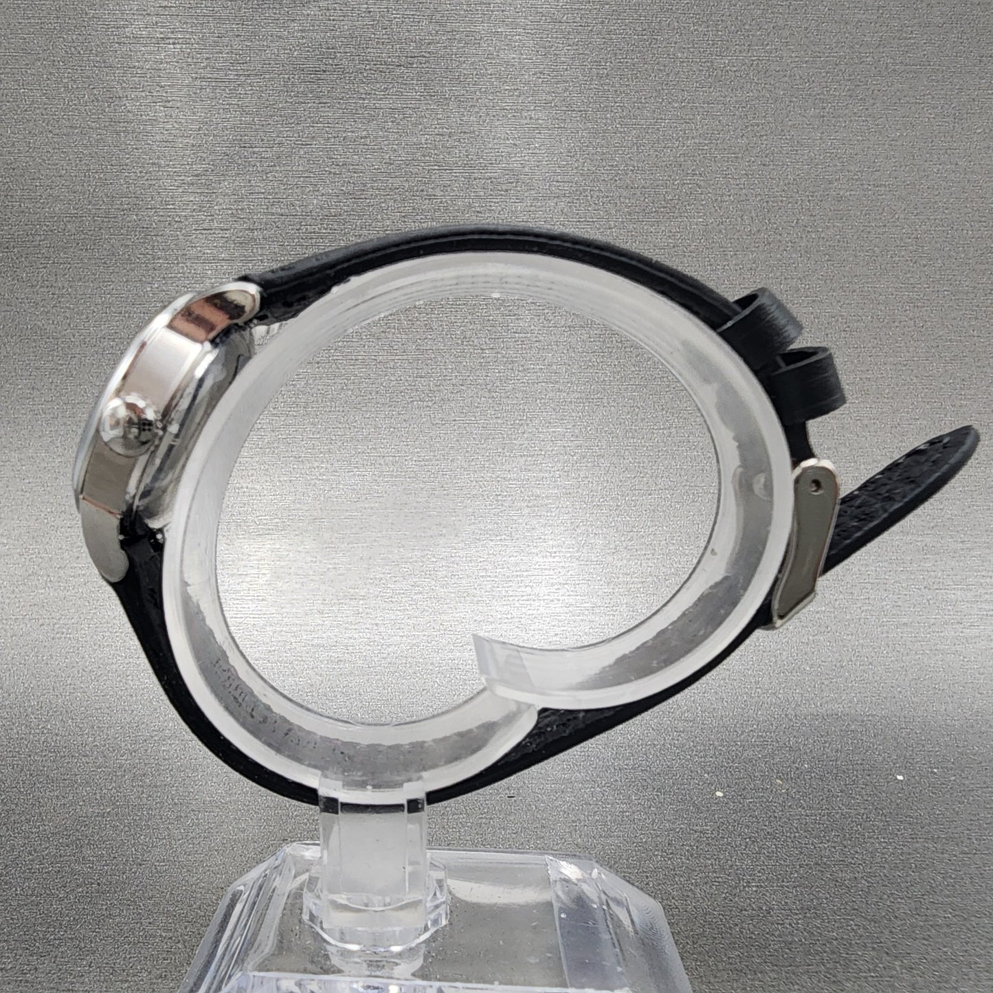 Tissot Le Locle Automatic Watch Women 25mm Black Dial Steel Date Round Works6