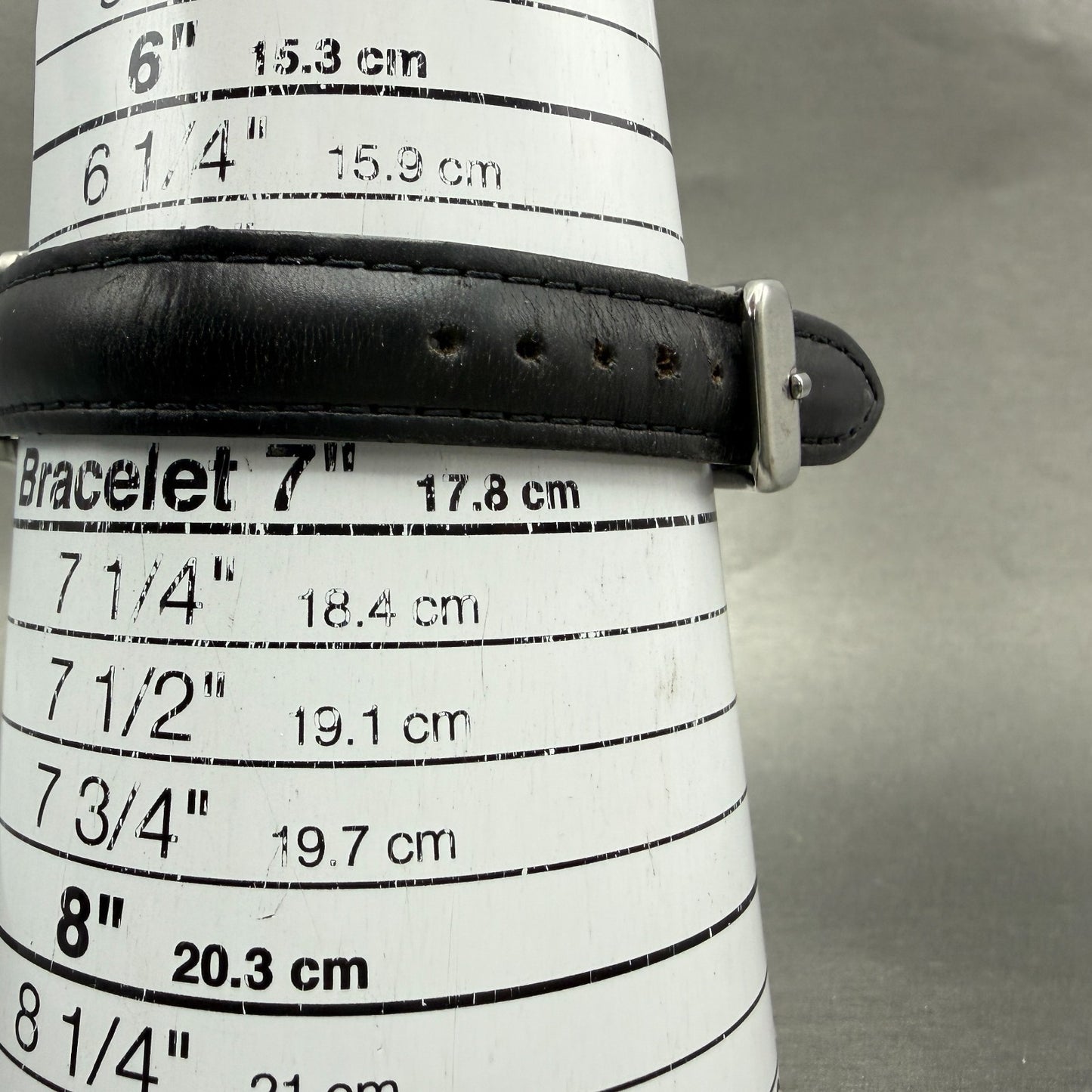 Eddie Bauer Watch Women 29mm Black Dial Silver Tone Date Round New battery10