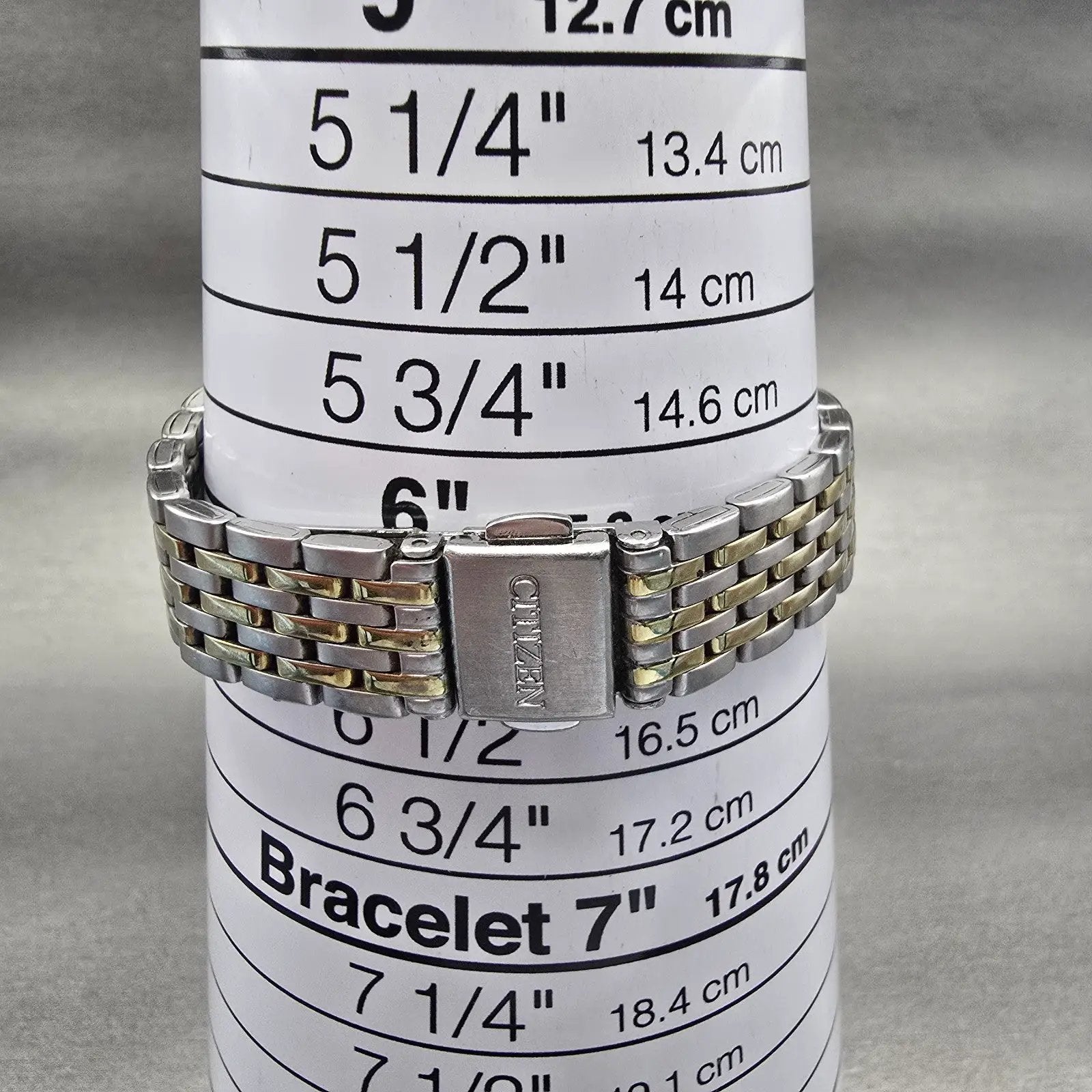 Citizen Watch Women 23mm White Dial Silver Tone Date Round 1012-S038570 New Batt9