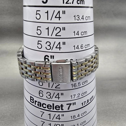 Citizen Watch Women 23mm White Dial Silver Tone Date Round 1012-S038570 New Batt9