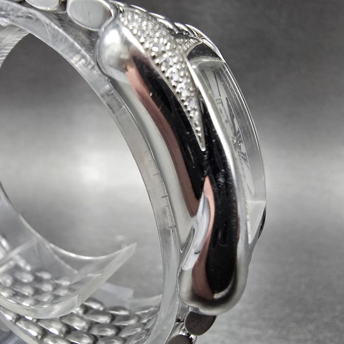 Maurice Lacroix Divina Watch Women 22mm MOP Dial Steel Diamond DV5011 PARTS4