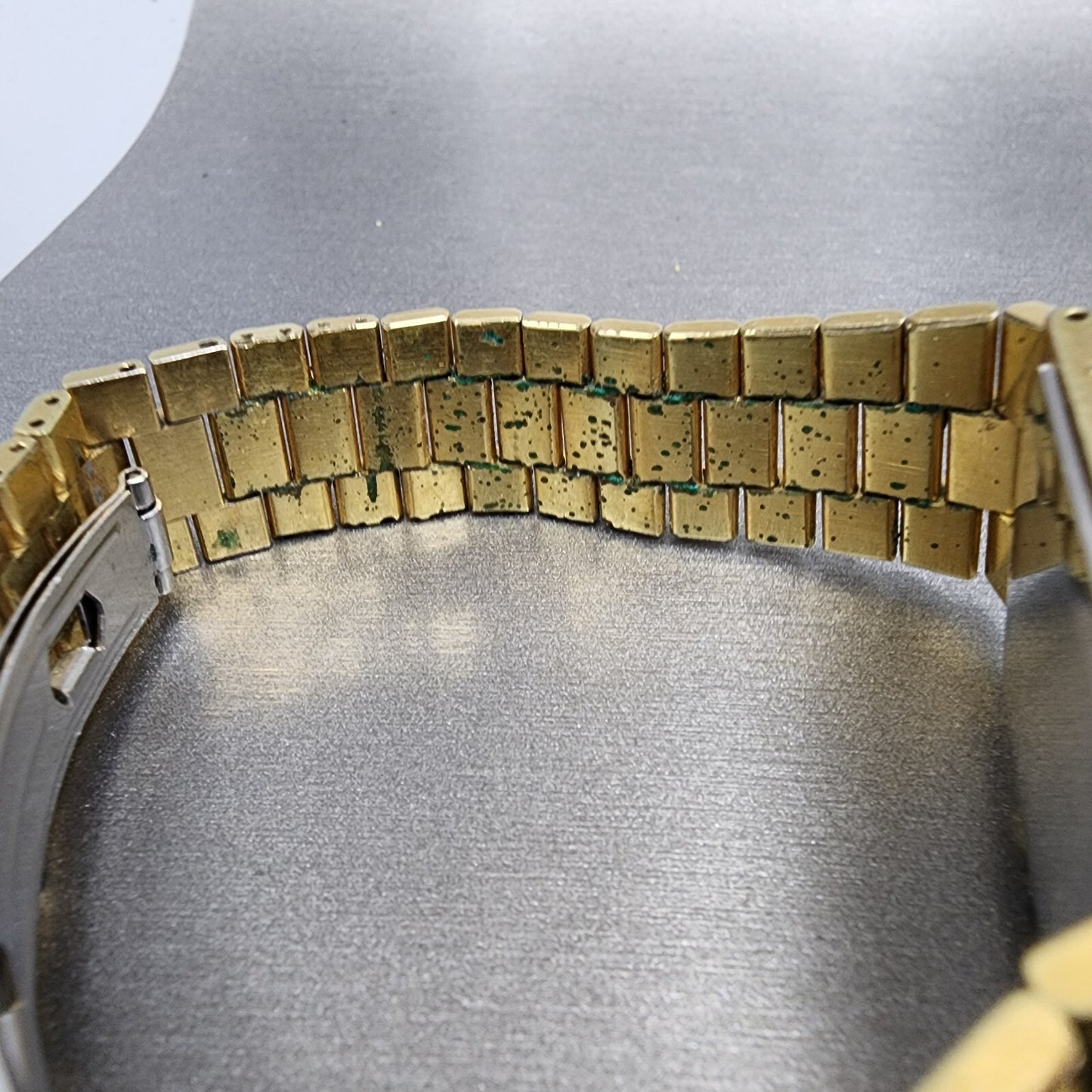 Longines Tank Watch Men 24mm Black Dial Gold Tone Rectangle New Battery Nugget11