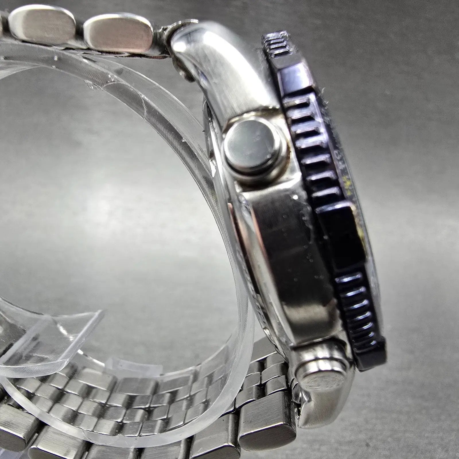 Citizen Navihawk Blue Angels Watch Men 42mm Ani Digi Steel C300-Q00842 PARTS4
