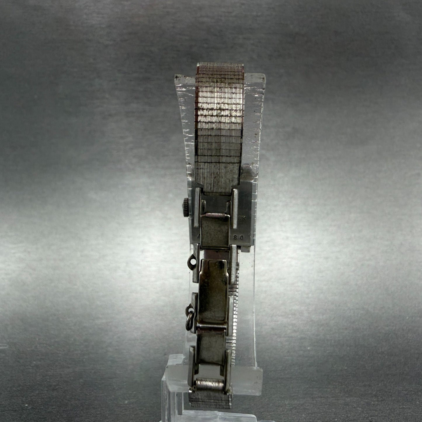 Rado Tank Watch Women 16mm Silver Dial Silver Tone Rectangle Manual Wind Runs7
