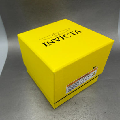 Invicta Aviator Ascend Chrono Watch Men 49mm Black Dial Steel Date 398887