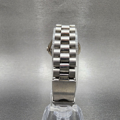 Wenger SAK Design Watch Women 29mm Salmon Dial Silver Tone Date Round New Batt
