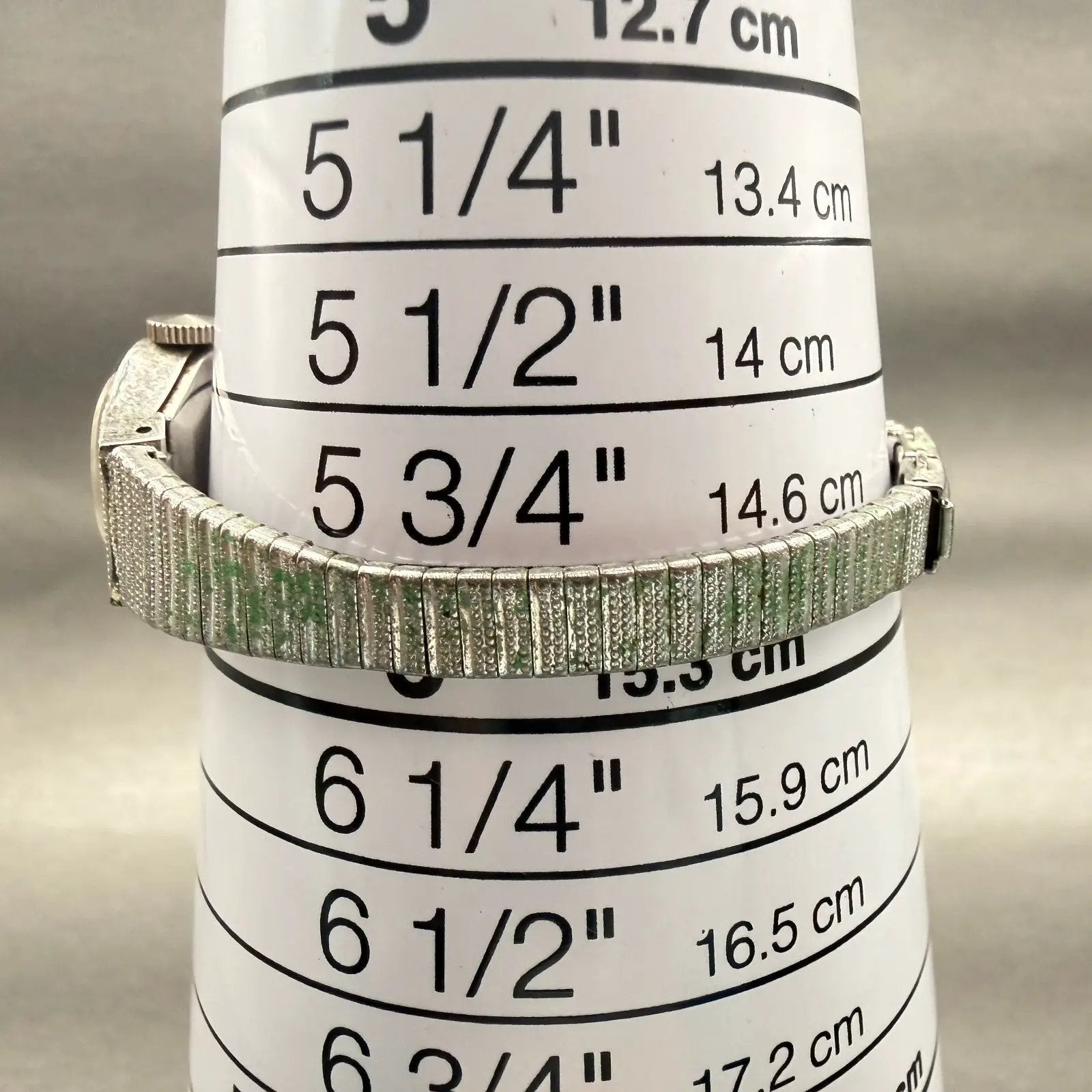 Seiko Watch Women 18mm Silver Dial White Gold Plated Oval 11-7440 Manual Runs9
