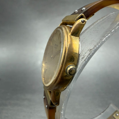 Seiko Watch Women 22mm Champagne Dial Gold Tone Round 2320-0100 New Battery2