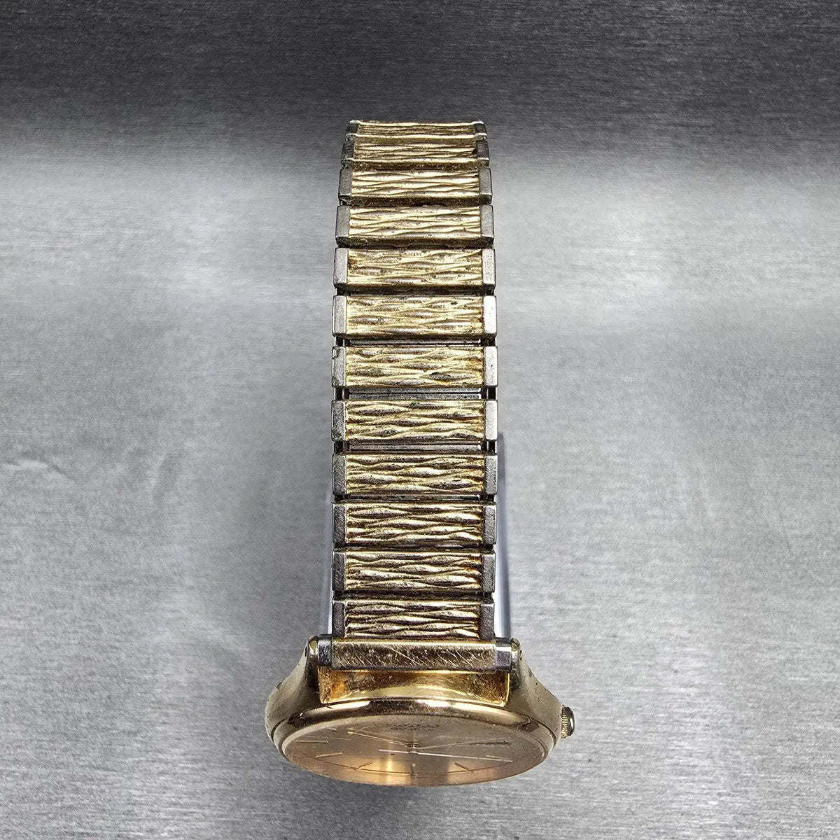 Seiko Watch Men 33mm Champagne Dial Gold Tone Daydate Round 6533-8019 New Batt4
