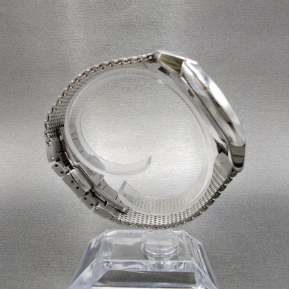 Movado Bold Watch Men 43mm Silver Dial Silver Tone 3600260 New Battery8