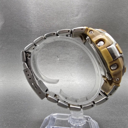 Casio G-Shock G-200 Watch Men 47mm Brown Silver Alarm Chronograph New battery8
