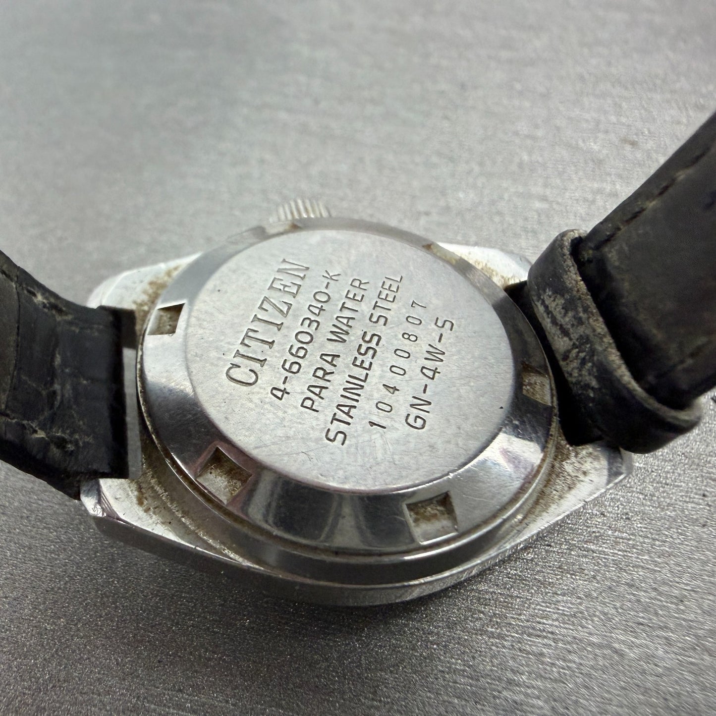 Citizen Cosmostar  V2 Watch Women 26mm Silver Dial Steel Daytdate 4-660340 PARTS10