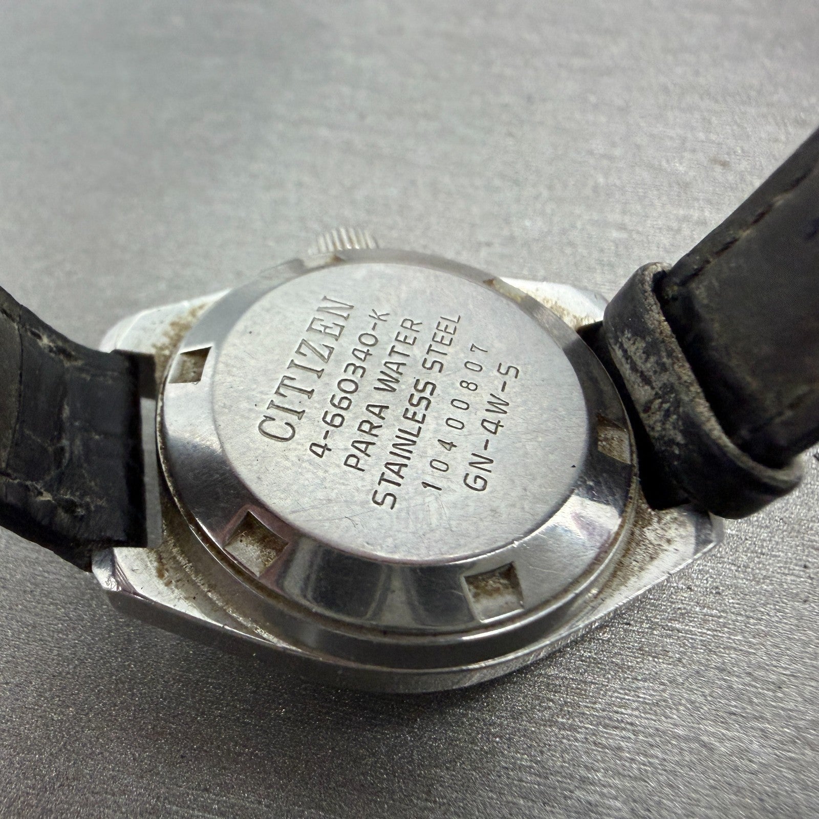 Citizen Cosmostar  V2 Watch Women 26mm Silver Dial Steel Daytdate 4-660340 PARTS10