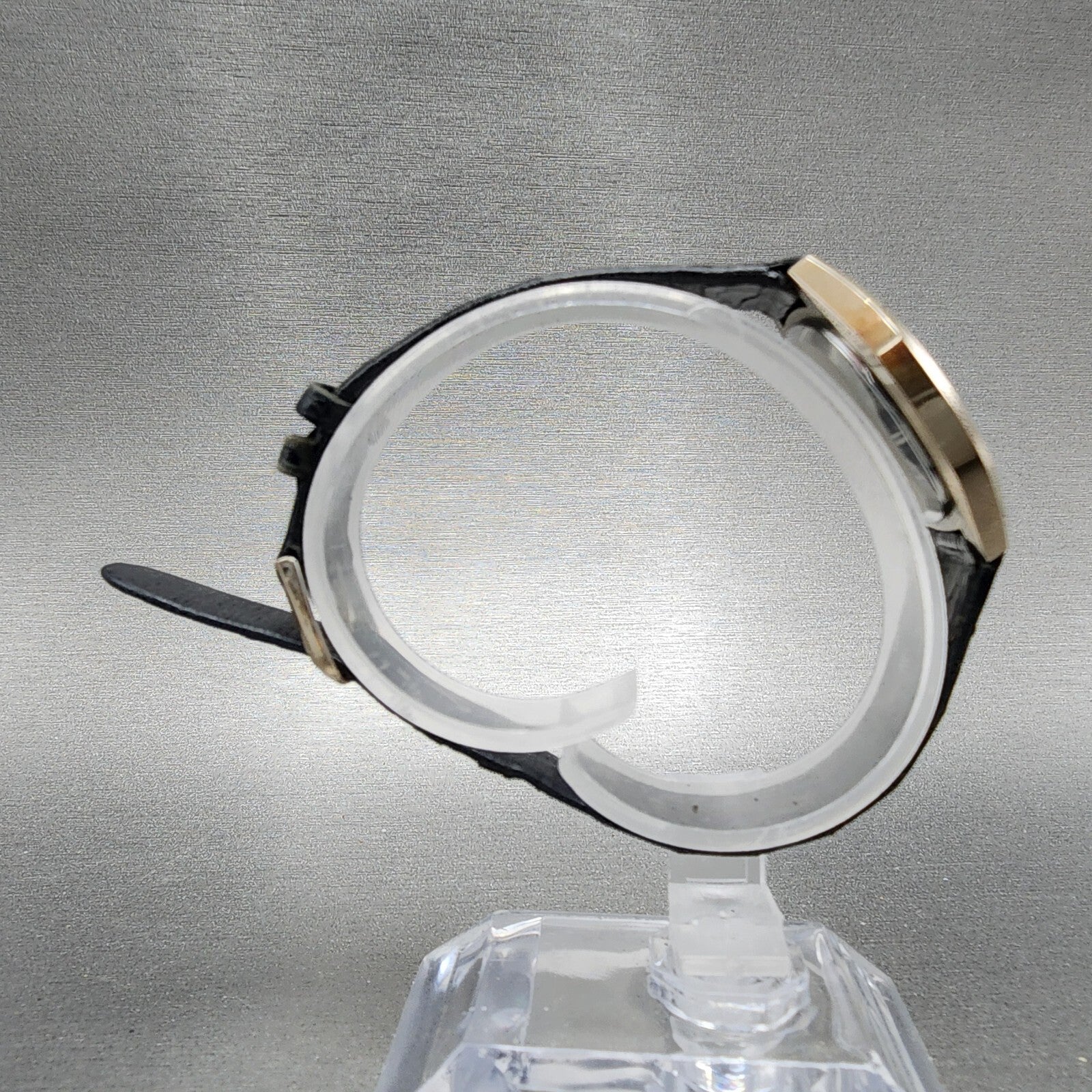 Seiko Exceline Watch Women 27mm Gold Dial Gold Tone Oval 14215250 New Battery8