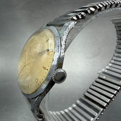 Orient Star Dyanmic Watch Unisex 33mm Cream Dial Silver Tone K13009T PARTS3