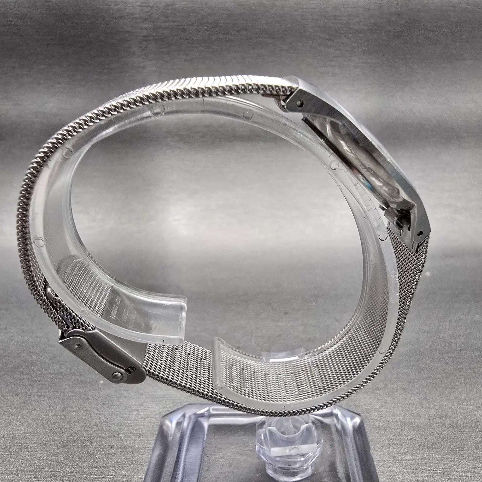 Skagen  Slimline Watch Women 28mm Silver Dial Silver Tone 233SSS New Batt8